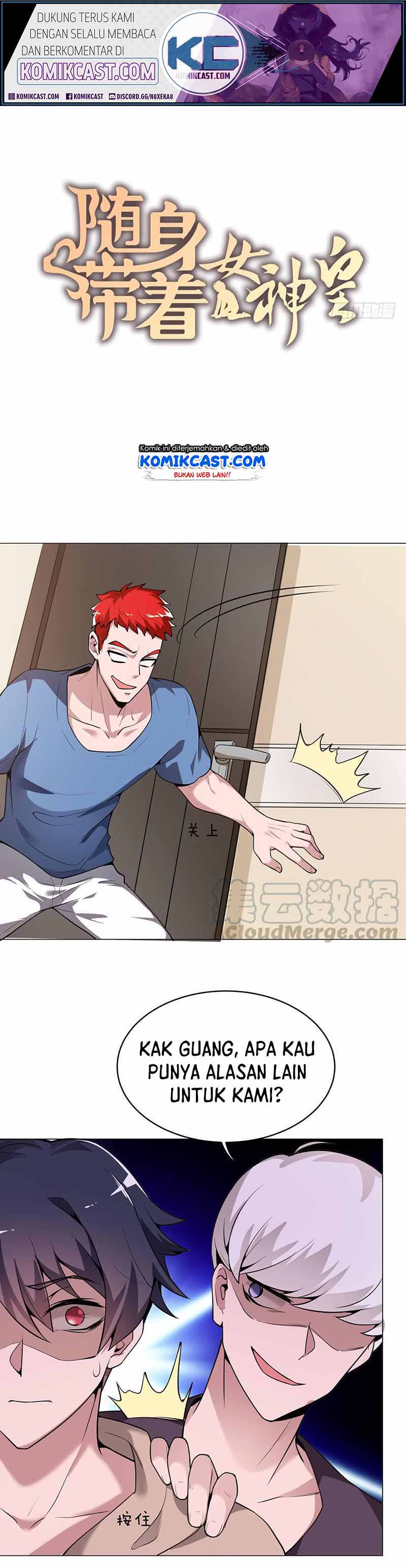 Carrying The Goddess Along Chapter 17 Gambar 2
